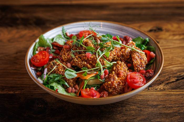 Crispy chicken salad